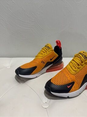 Nike Men's Air Max 270 Sneakers - Yellow/Black/Red